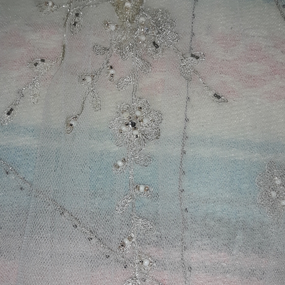 OLEG CASSINI COLLECTION WEDDING DRESS FROM DAVID'S - Picture 5 of 12